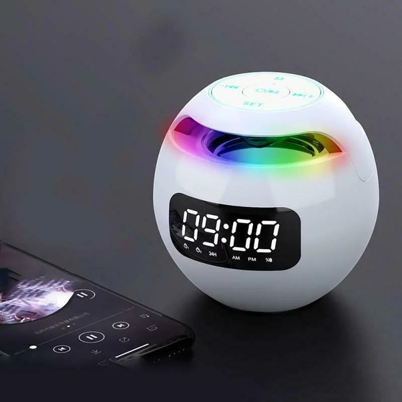 Luminara | Stylish Multifunctional Digital Light Alarm Clock with Bluetooth 5