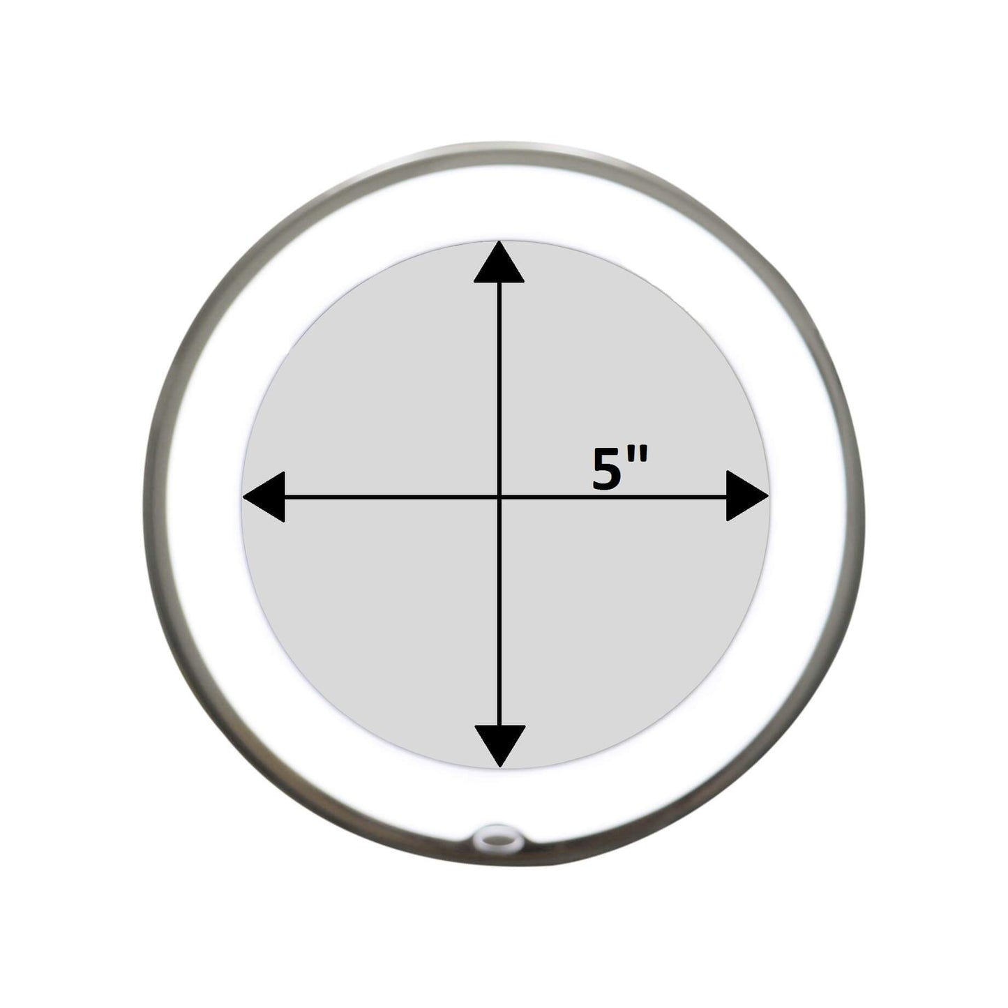 Lunara | Elegant LED Magnifying Makeup Vanity Mirror with Flexible Gooseneck 5