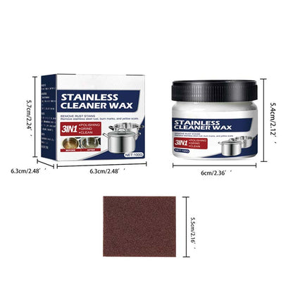 LustreClean | Eco-Friendly Powerful Stainless Steel Cleaning Paste 2