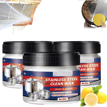 LustreClean | Eco-Friendly Powerful Stainless Steel Cleaning Paste 4