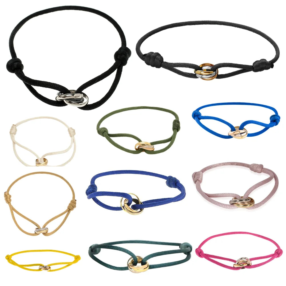 InfinityWeave | Sophisticated Braided Cord Bracelets