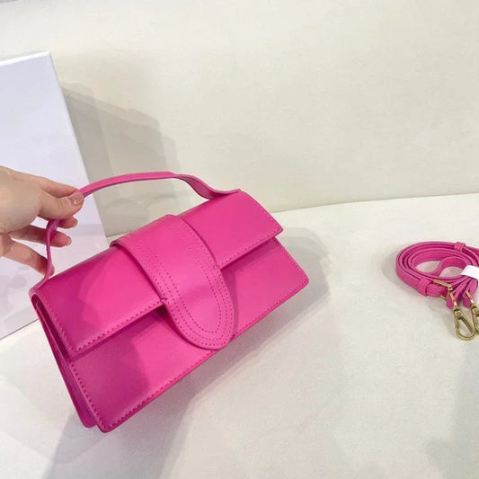 LuxeAura | Elegant Black Leather Crossbody Bag for Women 0