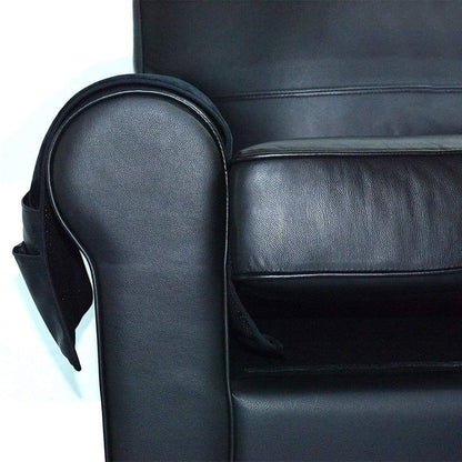 LuxorLeather | Stylish Durable PU Leather Armrest Organizer with 5 Pockets 2