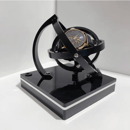 LuxuraBox | Elegant Automatic Watch Winder with Stylish Display Case 0