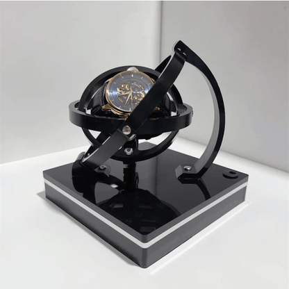 LuxuraBox | Elegant Automatic Watch Winder with Stylish Display Case 5