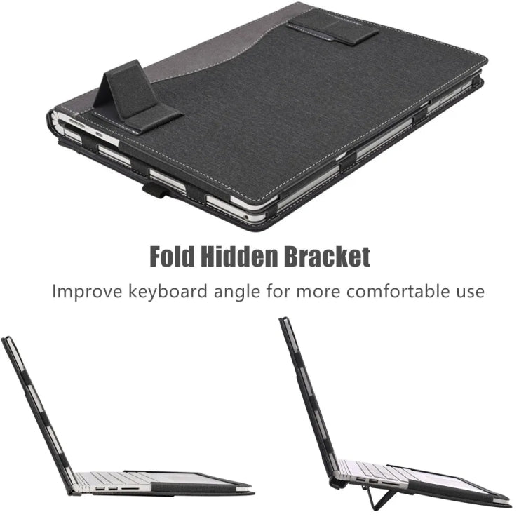 LuxuraShield | Stylish Durable Leather Laptop Sleeve for 13.3 Inch Devices 3
