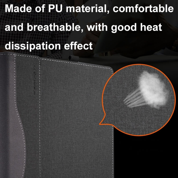 LuxuraShield | Stylish Durable Leather Laptop Sleeve for 13.3 Inch Devices 5