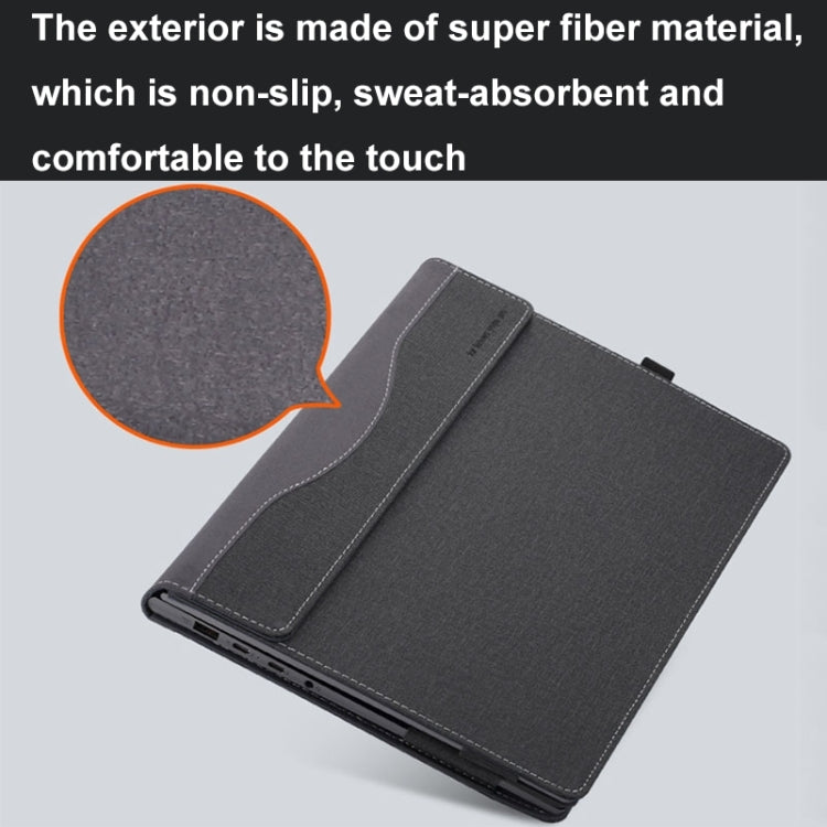 LuxuraShield | Stylish Durable Leather Laptop Sleeve for 13.3 Inch Devices 6