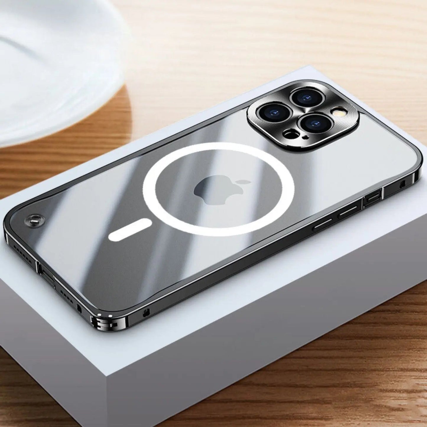 Luxura | Sleek Premium Metal MagSafe Phone Case for iPhone Pro Max 3