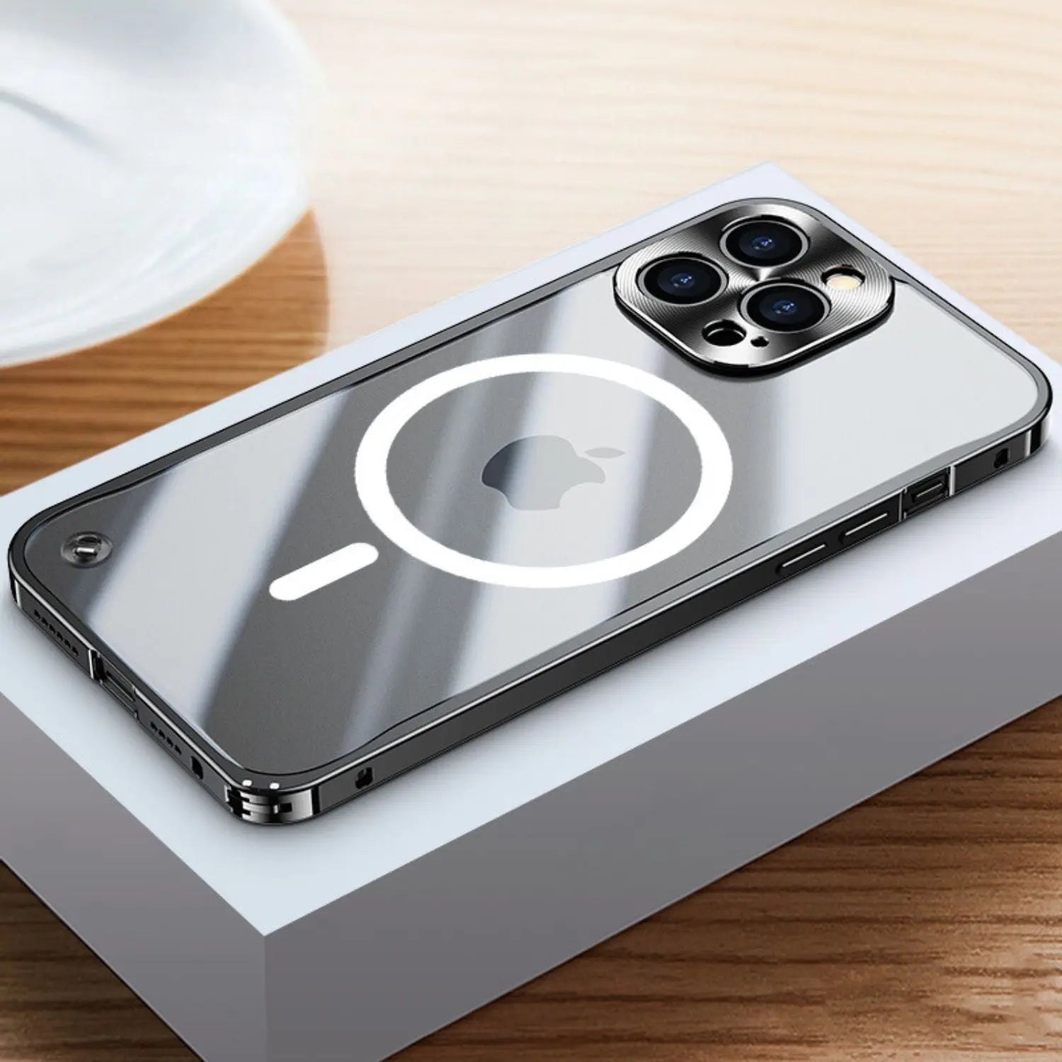 Luxura | Sleek Premium Metal MagSafe Phone Case for iPhone Pro Max 3