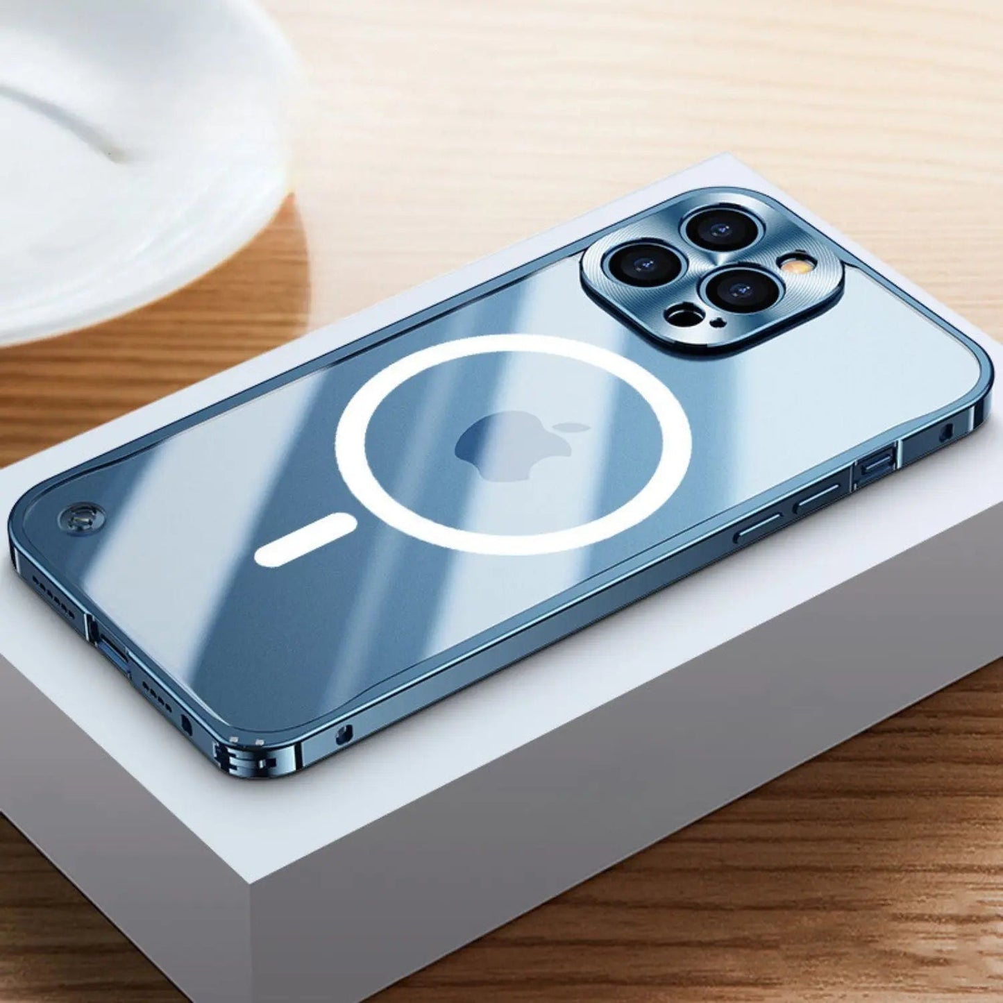 Luxura | Sleek Premium Metal MagSafe Phone Case for iPhone Pro Max 6