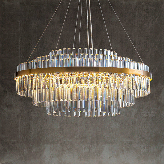 Luxurious crystal chandelier 0