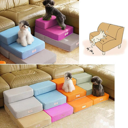 Luxury Dog Steps for Bed – Non-Slip, Joint-Friendly Dog Stairs for Couch and Pet Access 7