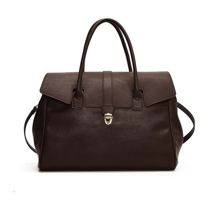 Luxury Women's Boston Bag with Handle and Shoulder Strap 0