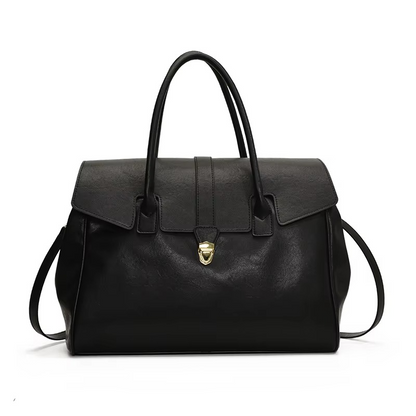 Luxury Women's Boston Bag with Handle and Shoulder Strap 1