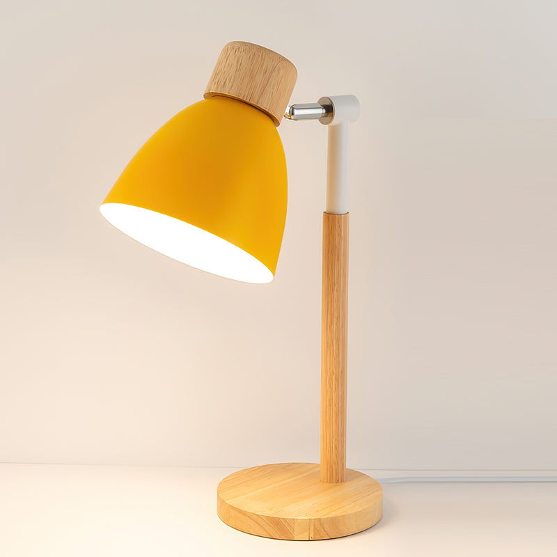 GentleHue - Trælampe med bløde, makron-inspirerede farver