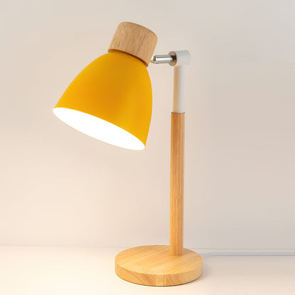 GentleHue - Trælampe med bløde, makron-inspirerede farver