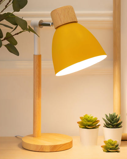 GentleHue - Trælampe med bløde, makron-inspirerede farver