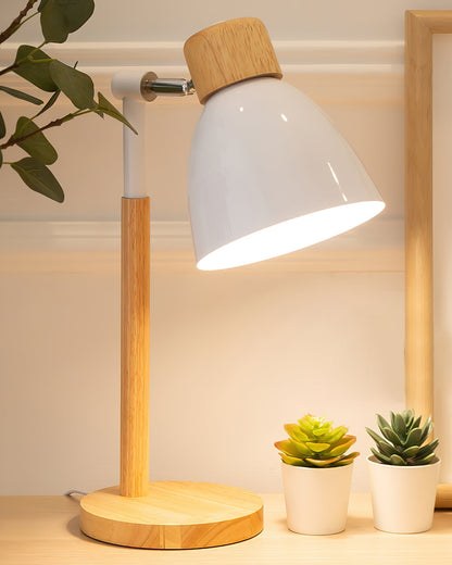 GentleHue - Trælampe med bløde, makron-inspirerede farver