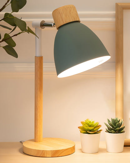 GentleHue - Trælampe med bløde, makron-inspirerede farver