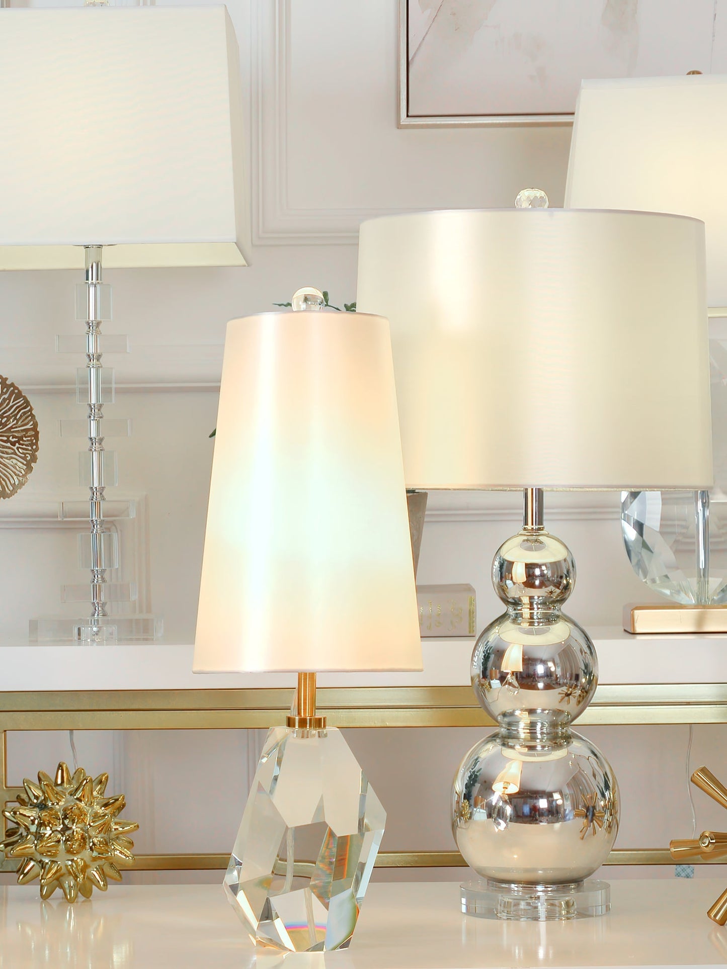 ValentinaLuxe - Lámpara de Vidrio Elegante