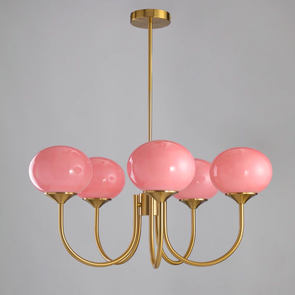 FluffyGleam – Marshmallow Chandelier Design