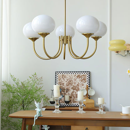 FluffyGleam – Marshmallow Chandelier Design