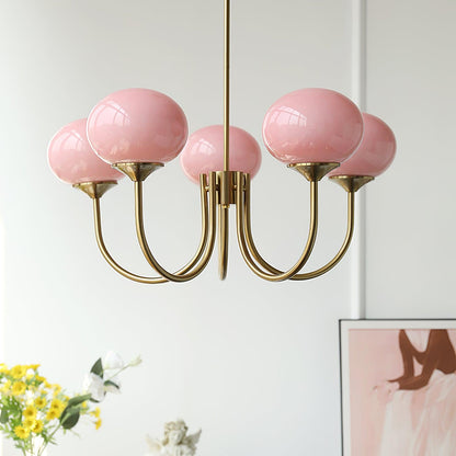 FluffyGleam – Marshmallow Chandelier Design