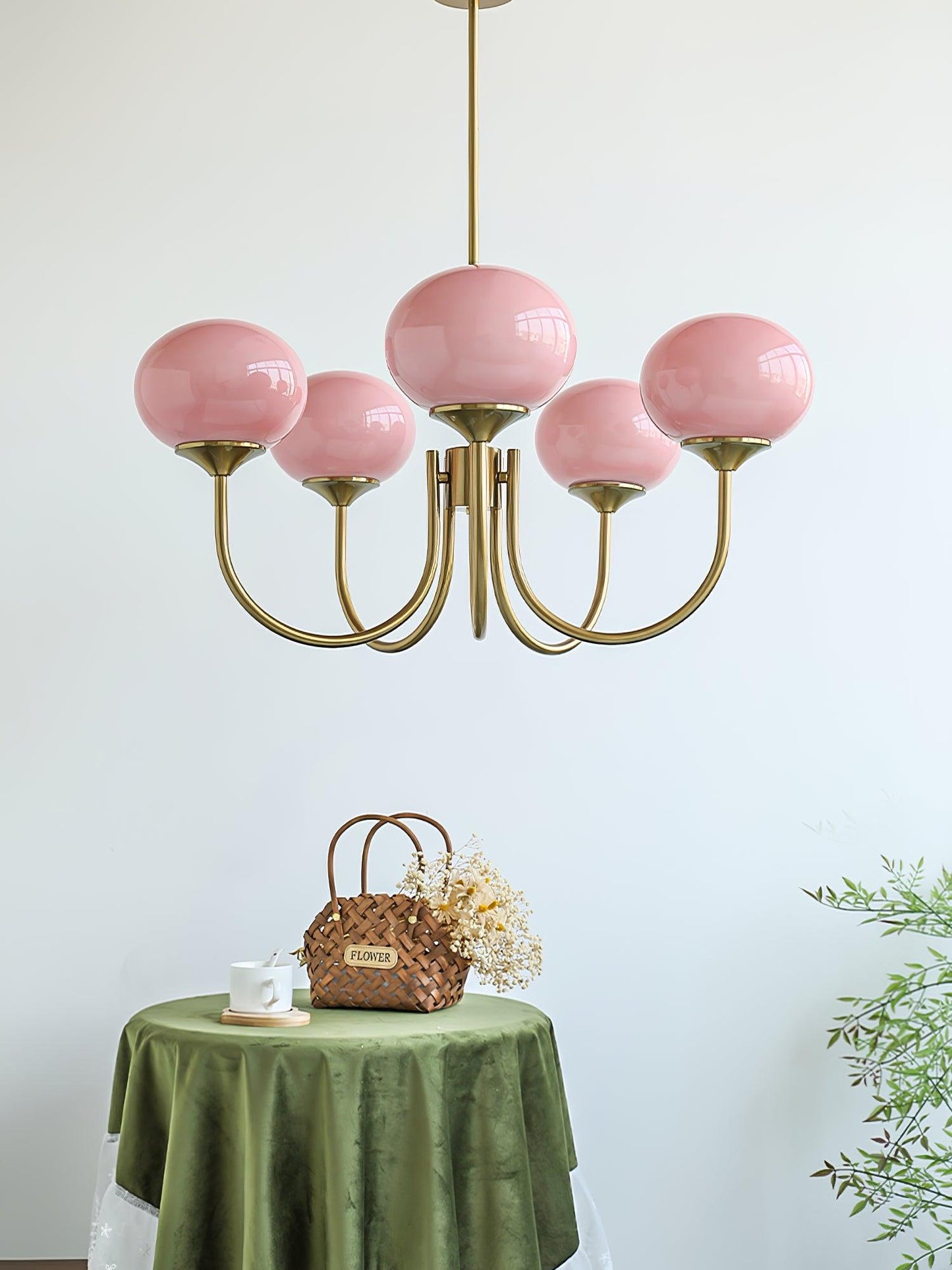 FluffyGleam – Marshmallow Chandelier Design