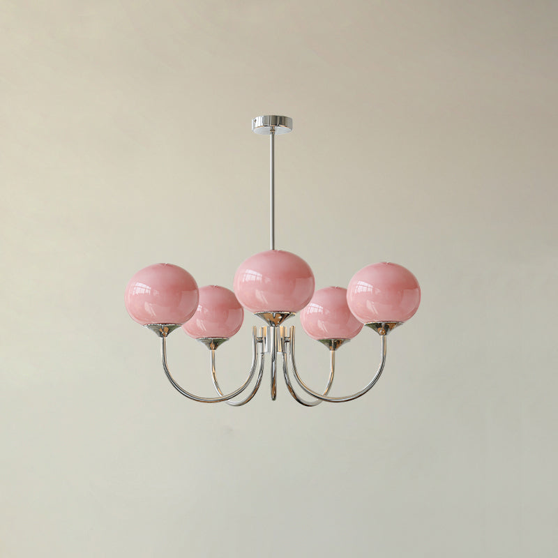 FluffyGleam – Marshmallow Chandelier Design