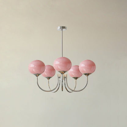FluffyGleam – Marshmallow Chandelier Design