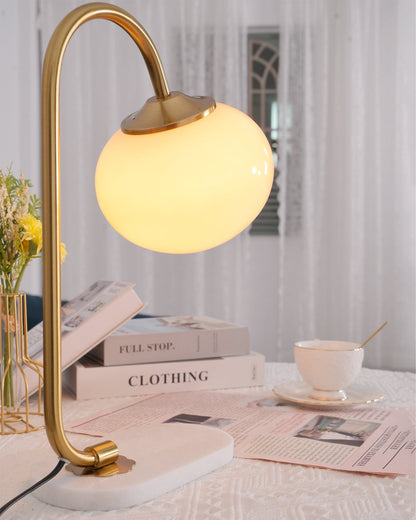 FluffyGlow - Sjov Bordlampe med Søde Skumfidus Vibes