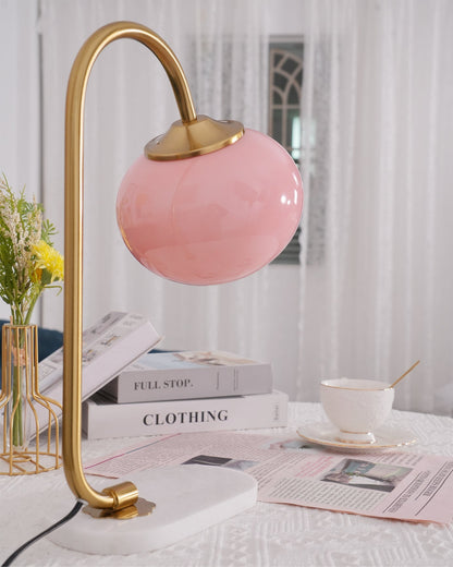 FluffyGlow - Sjov Bordlampe med Søde Skumfidus Vibes