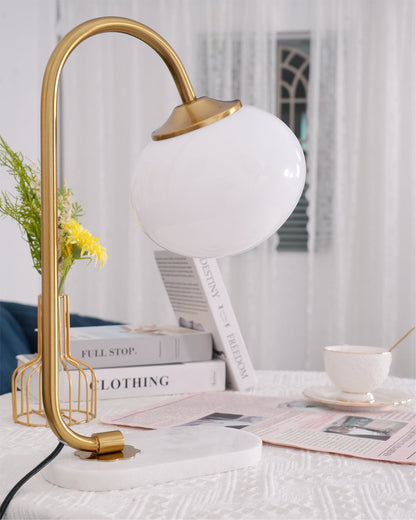 FluffyGlow - Sjov Bordlampe med Søde Skumfidus Vibes