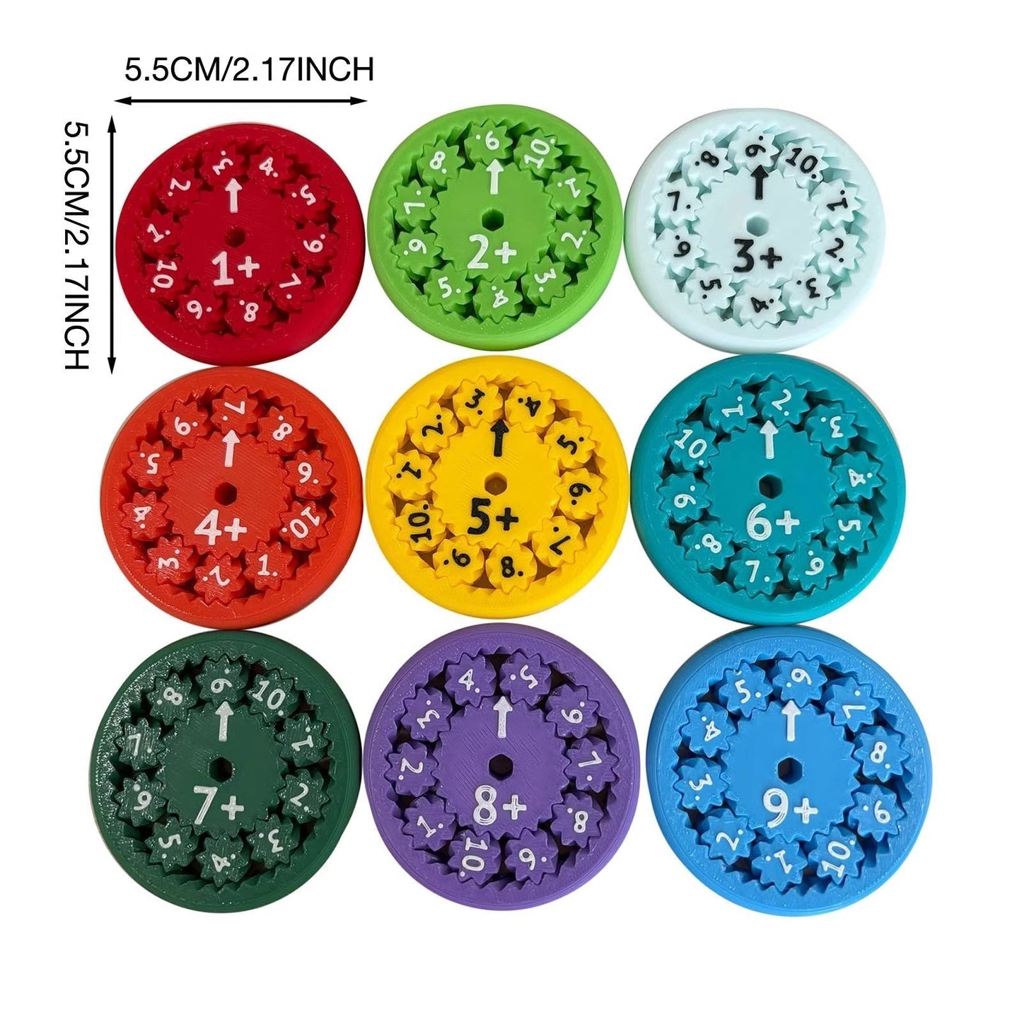 MathSphere | Engaging Colorful Educational Fidget Spinner Toy for Kids 2