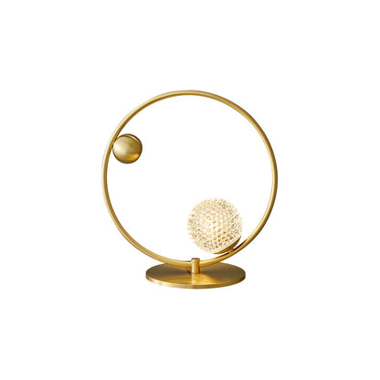 GlobeLume – Stylish Table Lamp with Circular Glass Diffusers