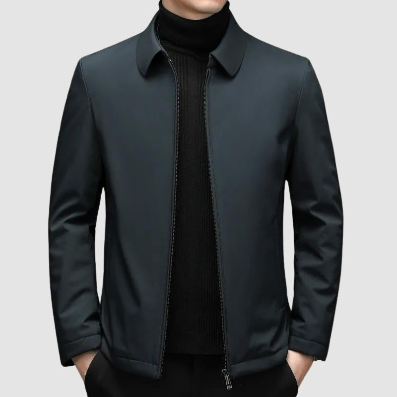 Men's Elegant Down Casual Jacket - Lightweight Stylish Warm Fall Winter Coat for Men 5