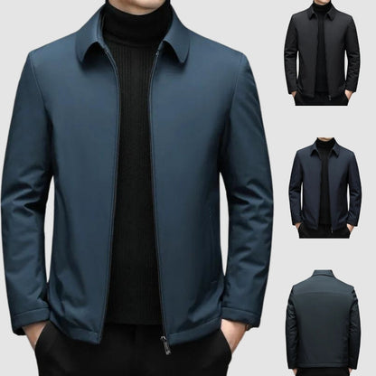 Men's Elegant Down Casual Jacket - Lightweight Stylish Warm Fall Winter Coat for Men 7