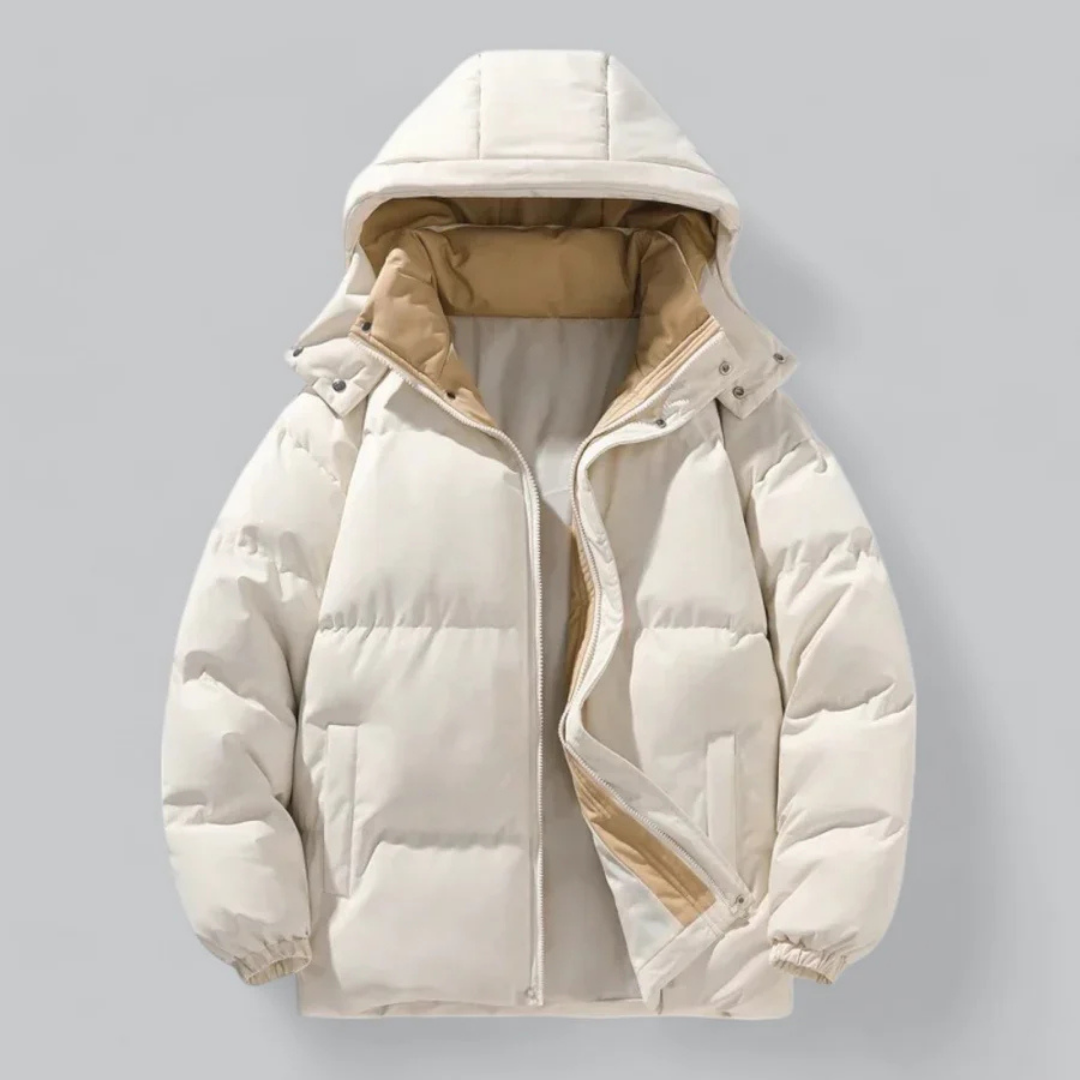 Men's Hooded Puffer Jacket | Winter 2