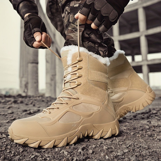 Men's Tactical Winter Combat Boots | Waterproof Insulated Hunting Gear 0