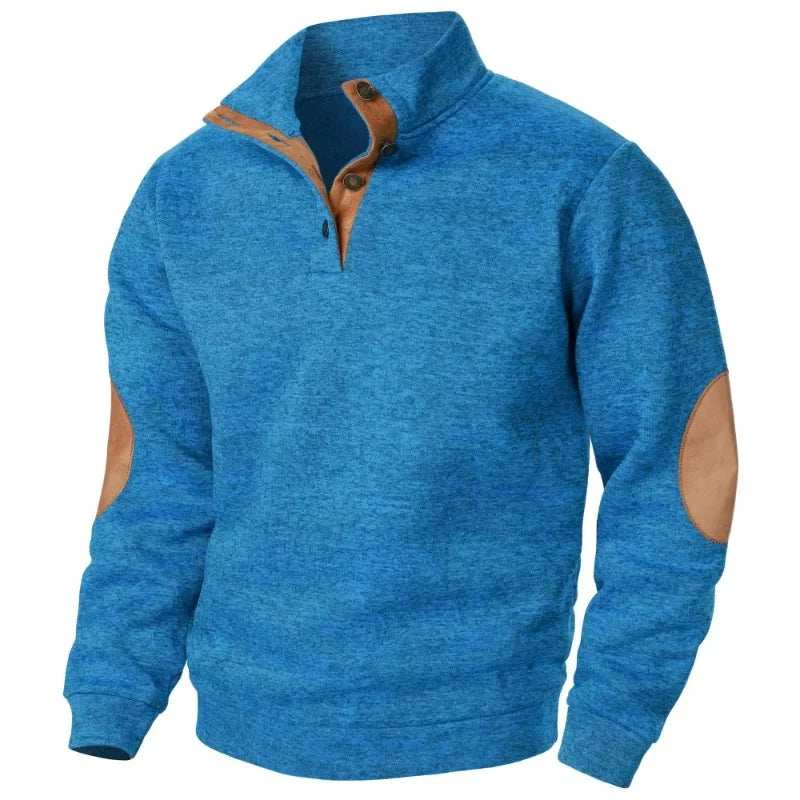 Men's V-neck Sweatshirt for Outdoor & Casual Style 8