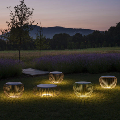 EcoGlow - Lampe de table élégante avec des fonctionnalités prêtes pour le jardin