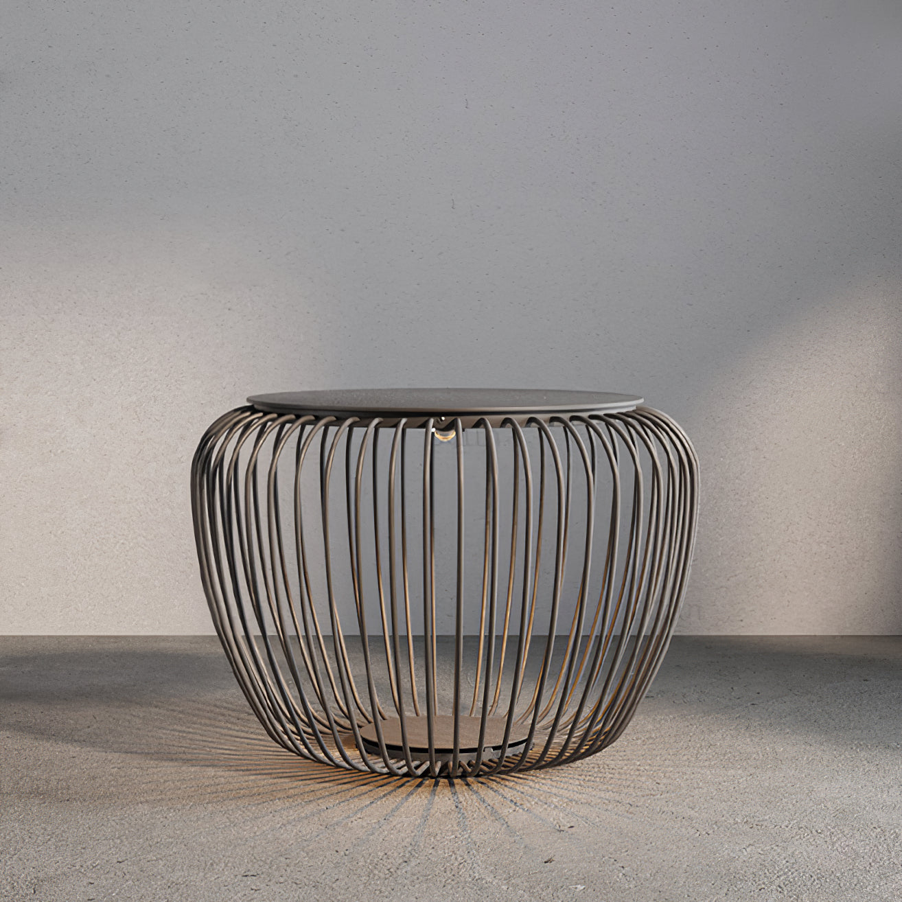 EcoGlow - Lampe de table élégante avec des fonctionnalités prêtes pour le jardin