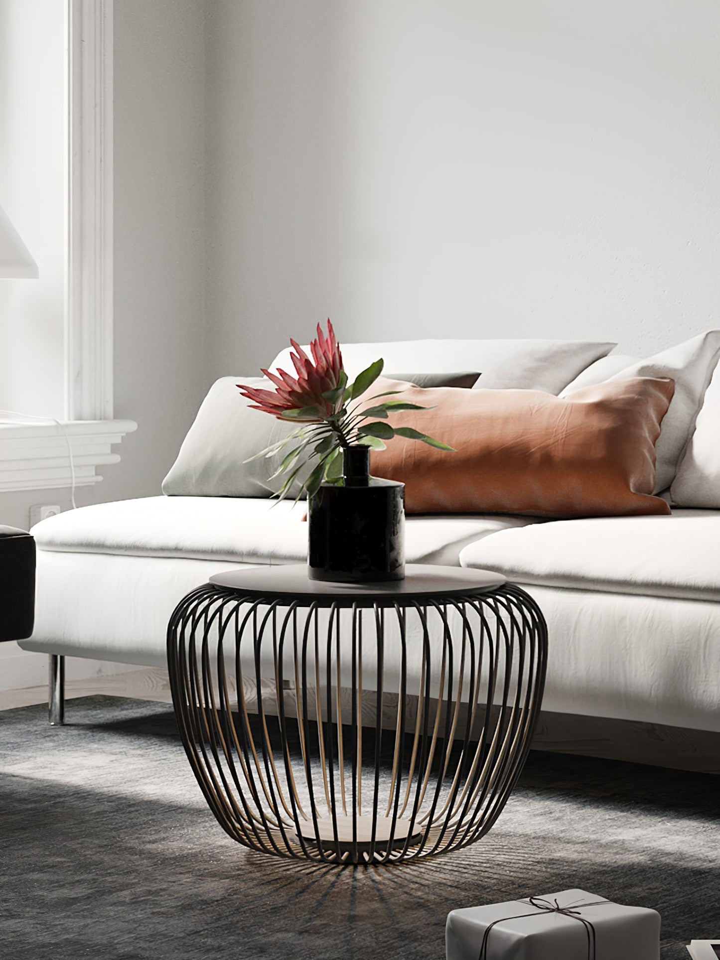 EcoGlow - Lampe de table élégante avec des fonctionnalités prêtes pour le jardin