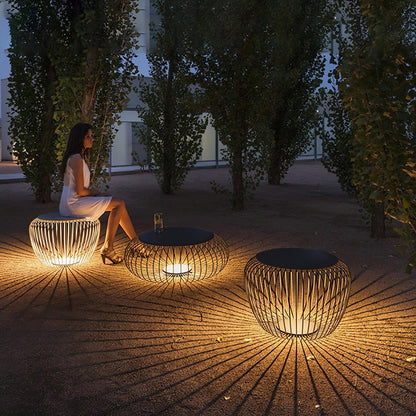 EcoGlow - Lampe de table élégante avec des fonctionnalités prêtes pour le jardin