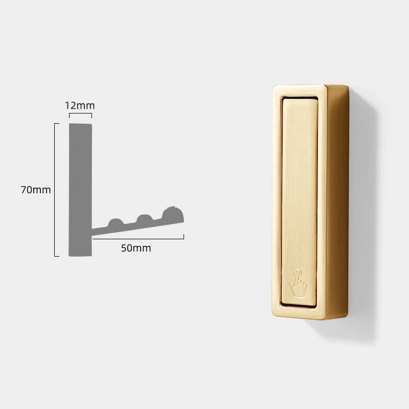 MetalCraft | Stylish Space-Saving Foldable Coat Hooks for Wall 0