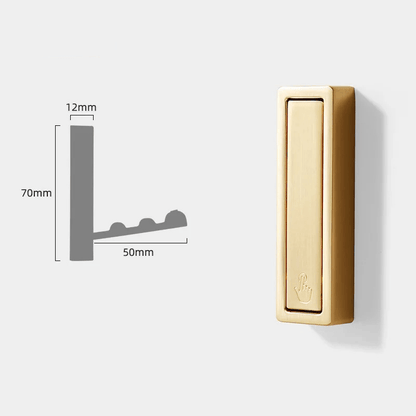 MetalCraft | Stylish Space-Saving Foldable Coat Hooks for Wall 0