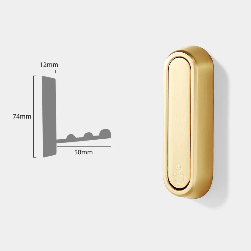 MetalCraft | Stylish Space-Saving Foldable Coat Hooks for Wall 4