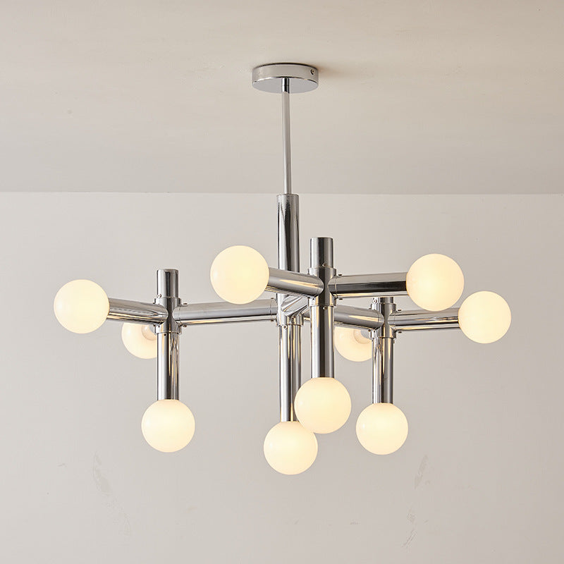 Metal Bauhaus chandelier 0