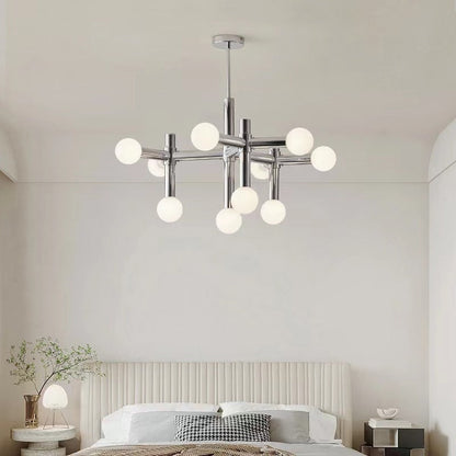 Metal Bauhaus chandelier 2